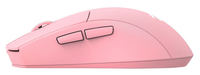 Redragon M916P-LIT-1K Ratón Láser Inalámbrico Gaming Color Rosa 8000 DPI USB-C Recargable