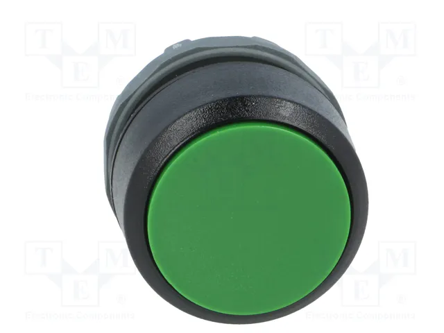 ABB Interruptor de presión verde de 2 posiciones, 22mm