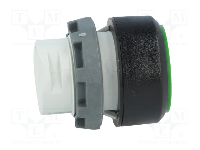 ABB Interruptor de presión verde de 2 posiciones, 22mm