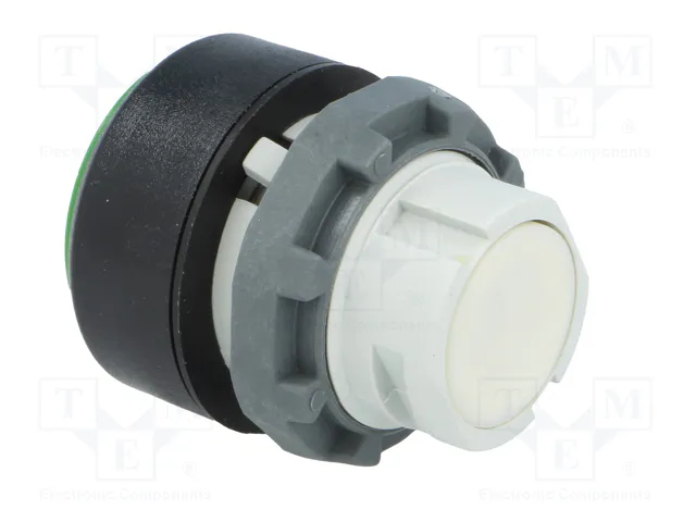 ABB Interruptor de presión verde de 2 posiciones, 22mm
