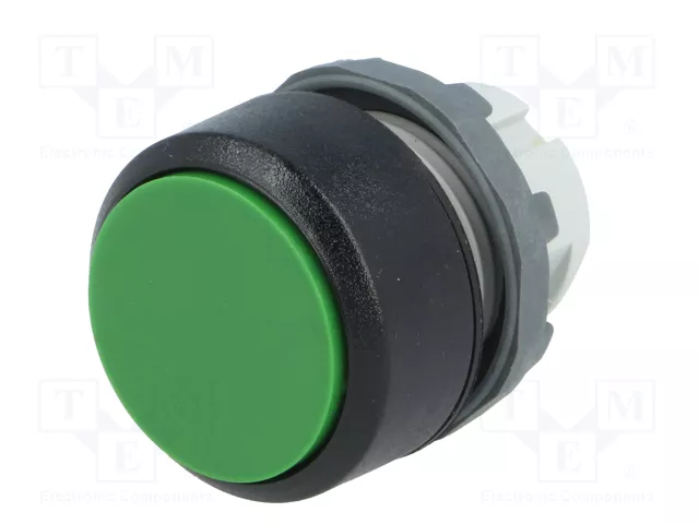 ABB Interruptor de presión verde de 2 posiciones, 22mm