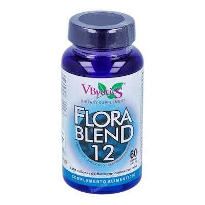 VBYOTICS Pentacap Megaflora 60 Cápsulas Florablend Probiótico y Prebiótico VBYOTICS Pentacap Megaflora 60 Cápsulas Florablend Probiótico y Prebiótico