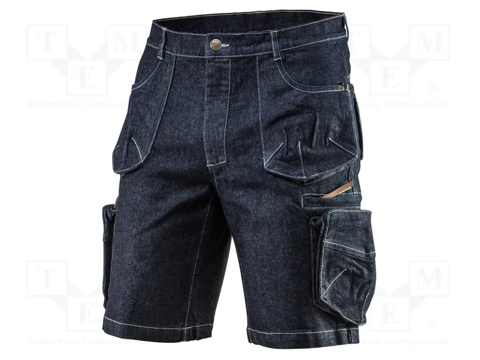 NEO TOOLS Pantalones cortos protectores Denim Azul Marino XXL NEO TOOLS Pantalones cortos protectores Denim Azul Marino XXL