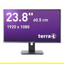 TERRA 2456W PV V4 - Monitor LED IPS 23.8" Full HD (1920x1080), 75Hz, 5ms, USB-C, DisplayPort, HDMI, Negro