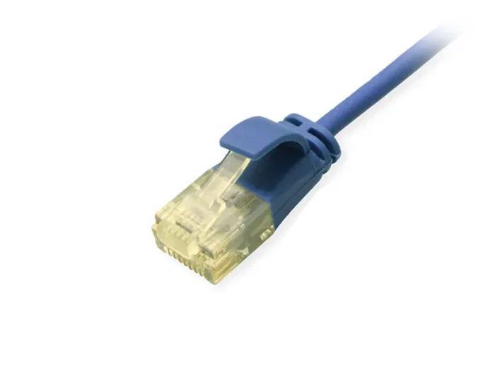 Equip 626300 Cable de Red Ethernet 0.15 m Cat6a U/UTP (UTP) Azul RJ45 Macho LSZH, 10GBase-T 10 Gigabit Ethernet, PoE+, Plug and Play