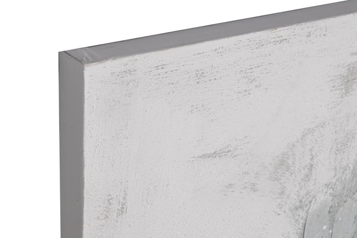 DKD Home Decor Cuadro Lienzo Pino 100x3,5x100 Flores Surtido de 2 unidades