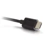 C2G 41350 Adaptador HDMI a VGA (D-Sub) Macho/Hembra - Cable de 0.203 m - Convierte Video hasta 1920x1080 (1080p) para Chromebook o Portátil - Negro