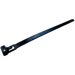 Future Brida Reutilizable Nylon Negra 250x7,6mm 100ud