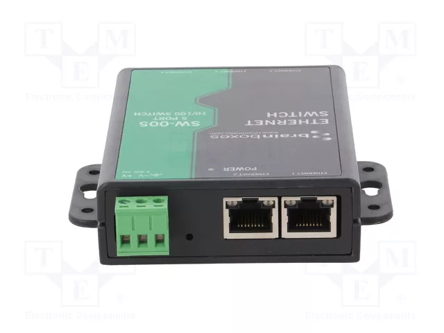 BRAINBOXES SW-005 Switch Ethernet no administrado