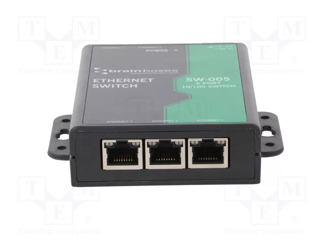 BRAINBOXES SW-005 Switch Ethernet no administrado