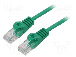 LANBERG Patch cord Cat 5e U/UTP RJ45 2m Verde
