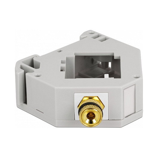 DeLOCK Adaptador de carril DIN con módulo Keystone y borne de conexión 87162 DeLOCK Adaptador de carril DIN con módulo Keystone y borne de conexión 87162