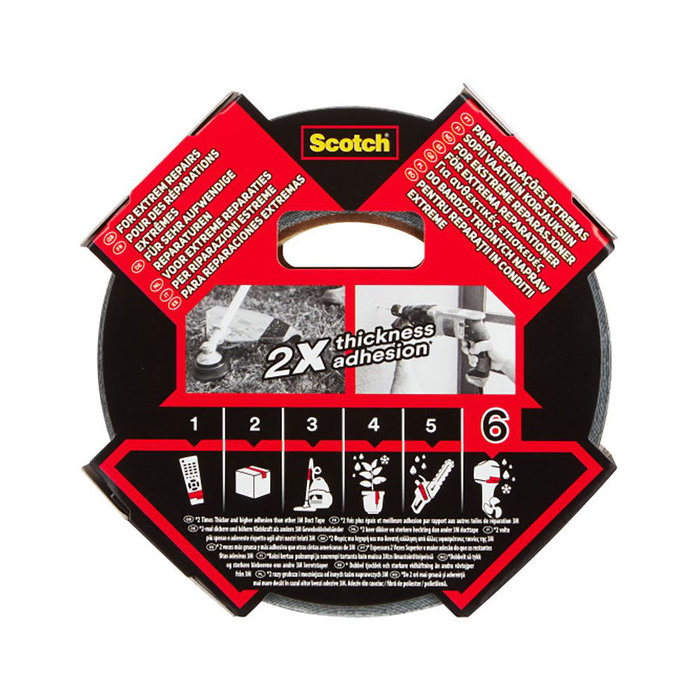 Scotch Cinta Americana Extremium 6 Ultra 48 mm x 25 m Scotch Cinta Americana Extremium 6 Ultra 48 mm x 25 m