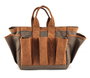 DKD Home Decor Bolso Terraza Y Jardin Verde 47 x 27 x 18 cm Algodon Canvas Poliester