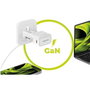 Mobile Origin Adaptador de Viaje GaN 45 W PW26 Blanco