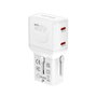 Mobile Origin Adaptador de Viaje GaN 45 W PW26 Blanco
