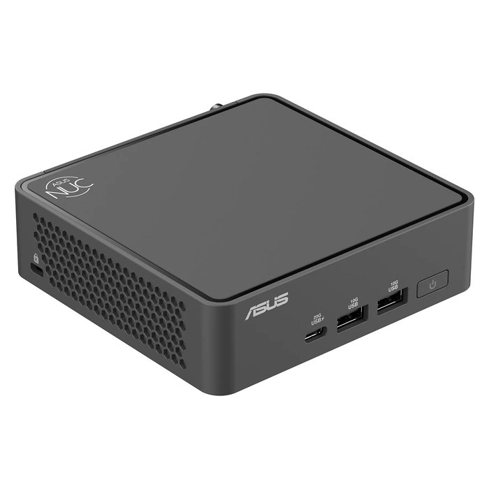 ASUS NUC 15 Pro RNUC15CRKC700000 Mini PC Barebone con Intel Core Ultra 7 240H, 16 hilos, Intel Arc 140T, Wi-Fi 7, DDR5-SDRAM, M.2 SSD, 120W