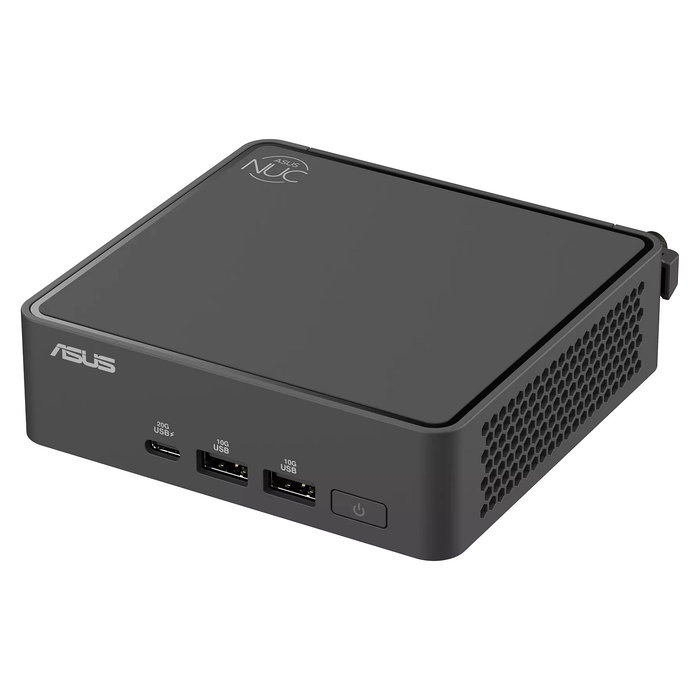 ASUS NUC 15 Pro RNUC15CRKC700000 Mini PC Barebone con Intel Core Ultra 7 240H, 16 hilos, Intel Arc 140T, Wi-Fi 7, DDR5-SDRAM, M.2 SSD, 120W