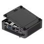ASUS NUC 15 Pro RNUC15CRKC700000 Mini PC Barebone con Intel Core Ultra 7 240H, 16 hilos, Intel Arc 140T, Wi-Fi 7, DDR5-SDRAM, M.2 SSD, 120W