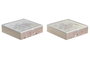 DKD Home Decor Caja de Infusiones Casitas Surtido de 2 Unidades
