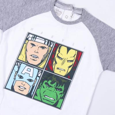 Pijama Corto Marvel Gris 36 Meses