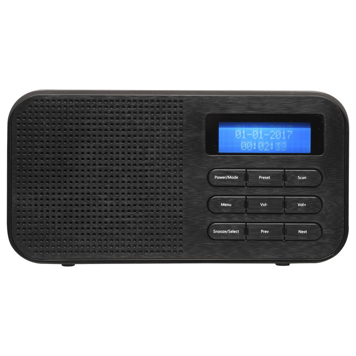 Denver DAB-42 Radio Portátil DAB+/FM Negro