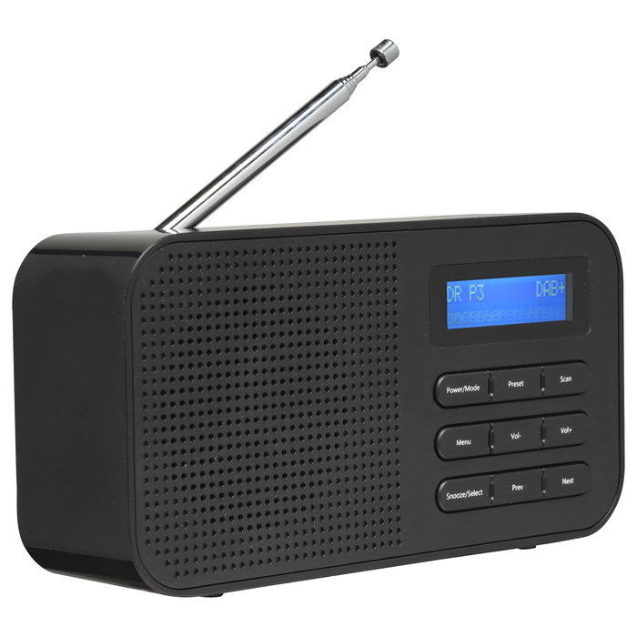 Denver DAB-42 Radio Portátil DAB+/FM Negro