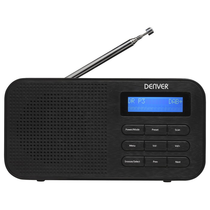 Denver DAB-42 Radio Portátil DAB+/FM Negro