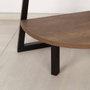 Max Home Estantería Esquina 4 Baldas 30x30xH135 cm Hierro y Madera MDF