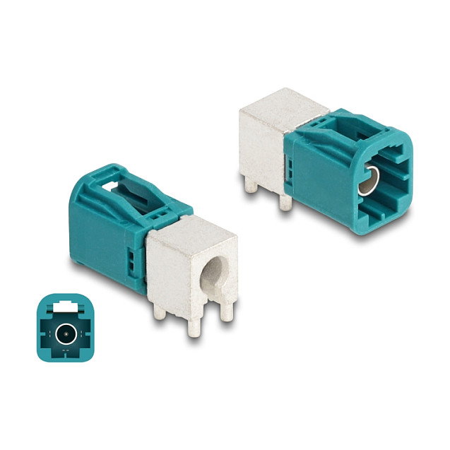DeLOCK 90112 Conector coaxial Mini FAKRA de ángulo único tipo PCB DeLOCK 90112 Conector coaxial Mini FAKRA de ángulo único tipo PCB