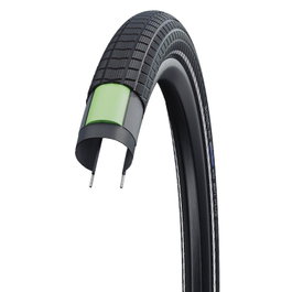 Schwalbe Big Ben Plus 28x2.15 Performance Snakeskin Greenguard Rígida Negro Reflectante