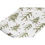 DKD Home Decor Set de 3 Paños de Algodón Árboles Verde, Rojo y Beige