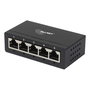 ALLNET Switch de escritorio no administrado 5 Puertos Gigabit Ethernet (10/100/1000) 1GbE L2 sin ventilador Negro, modelo ALL-SG8005