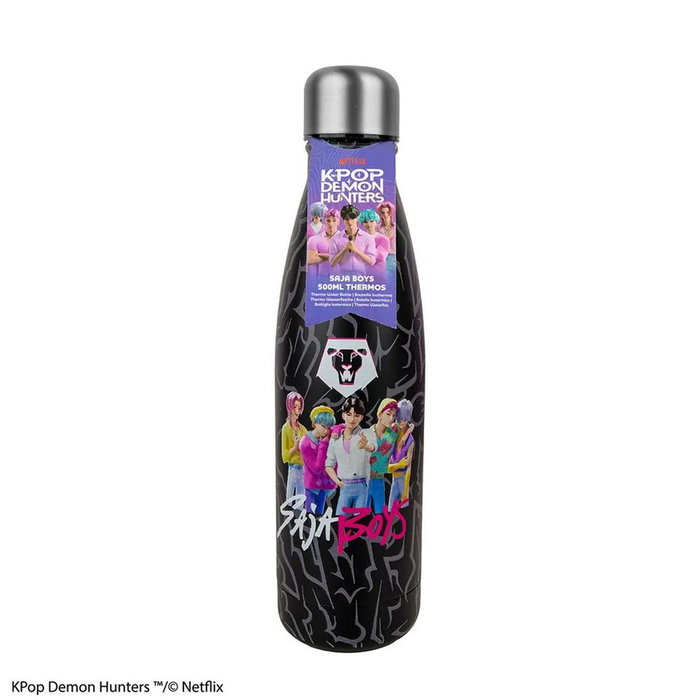 Cinereplicas Botella Isotérmica Saja Boys KPop Demon Hunters 500ml