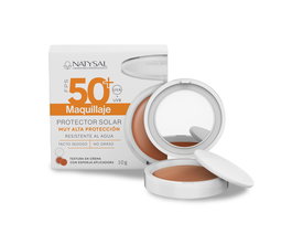 Maquillaje En Crema Spf50+ Polvera