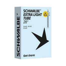 Schwalbe SV15-EL Extra Light 700x23-28 Válvula Presta 80mm