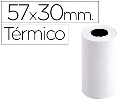 Exacompta Rollo Sumadora Térmico 57 mm x 30 mm 55 g/m² Sin Bisfenol A Certificado FSC