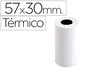 Exacompta Rollo sumadora exacompta termico 57 mm x 30 mm 55 g/m2 sin bisfenol a