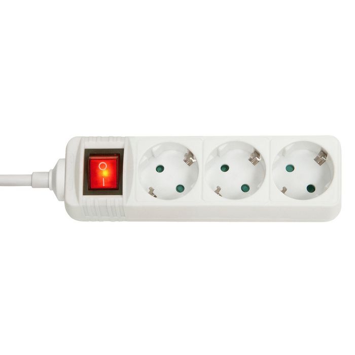 Lindy 73101 Regleta de Extensión con 3 Salidas AC Blanco Lindy 73101 Regleta de Extensión con 3 Salidas AC Blanco