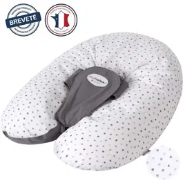 Candide Almohada de Maternidad Multirelax CAN3275056858159 Gris Estrellas Poliéster Algodón