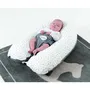 Candide Almohada de Maternidad Multirelax CAN3275056858159 Gris Estrellas Poliéster Algodón
