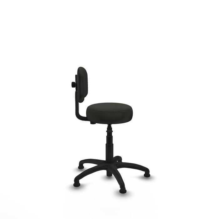 PIQUERAS Y CRESPO Silla Llanos giratoria Bali negro