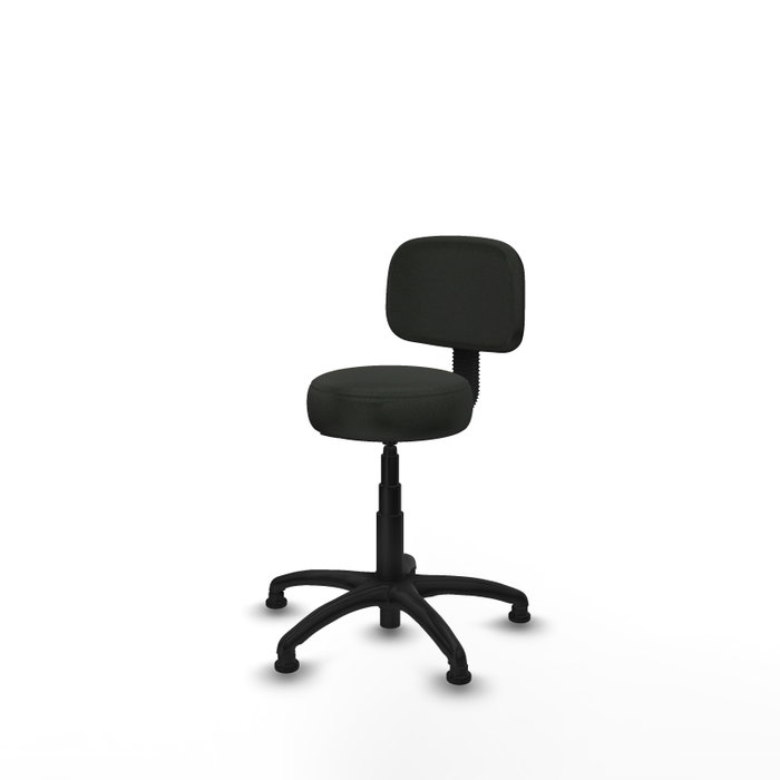 PIQUERAS Y CRESPO Silla Llanos giratoria Bali negro