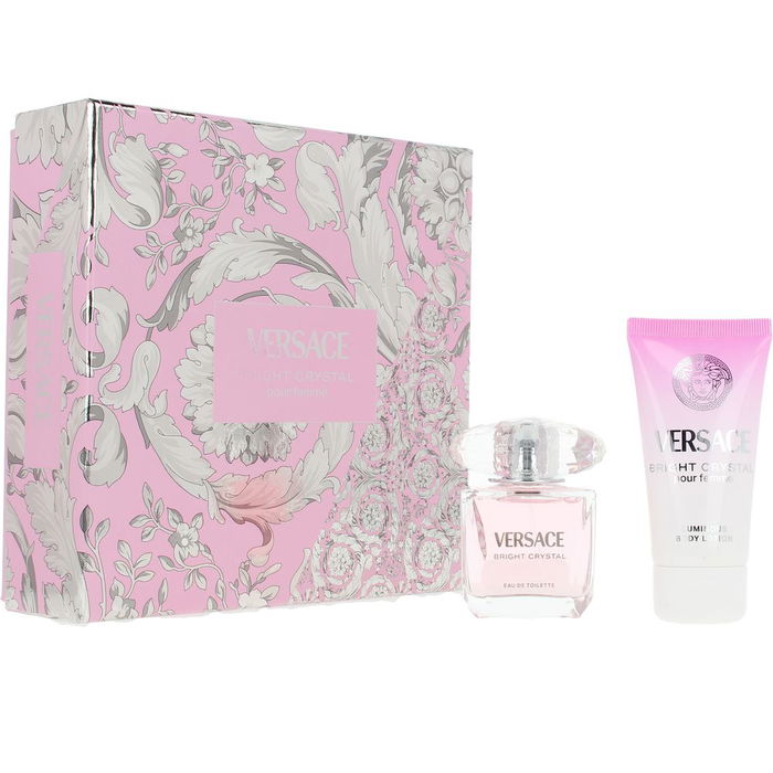Versace BRIGHT CRYSTAL ESTUCHE 2 pz Eau de Toilette para Mujer Set con Loción Corporal