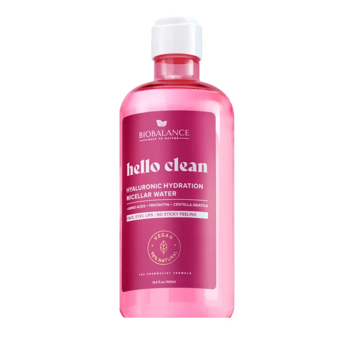 Bio Balance Hyaluronic Hydration Agua micelar Hidratante y Limpiadora 500 ml Bio Balance Hyaluronic Hydration Agua micelar Hidratante y Limpiadora 500 ml