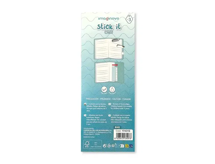 Imaginovo Bloc notas adhesivas diseño perro 160 hojas