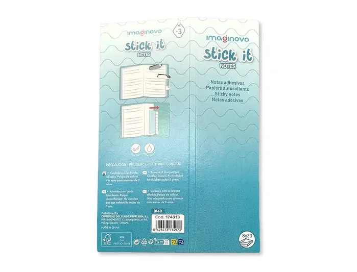 Imaginovo Bloc notas adhesivas diseño perro 160 hojas