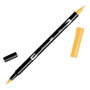 Tombow ABT-993 Rotulador Doble Punta Pincel Dual Brush Color Cromo Naranja