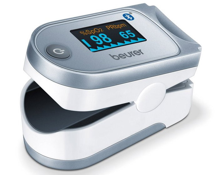 Beurer PO-60 Pulsioxímetro con Bluetooth y Pantalla de 6 Vistas Beurer PO-60 Pulsioxímetro con Bluetooth y Pantalla de 6 Vistas