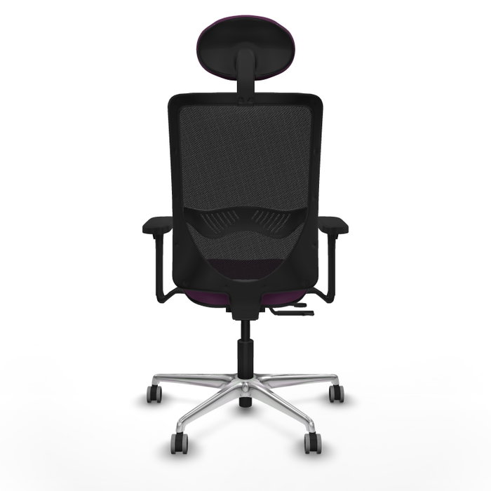 PIQUERAS Y CRESPO Silla de oficina Zulema con mecanismo Sincro/Traslack, Morado y Negro PIQUERAS Y CRESPO Silla de oficina Zulema con mecanismo Sincro/Traslack, Morado y Negro